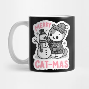 Merry Cat-Mas Mug